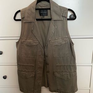 Sanctuary Army Green Utility Vest